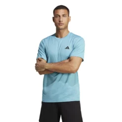 Camiseta Fitness Cardio Adidas Hombre Azul