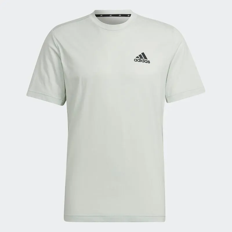 Camiseta Fitness Cardio Adidas Hombre Verde - Imagen 4