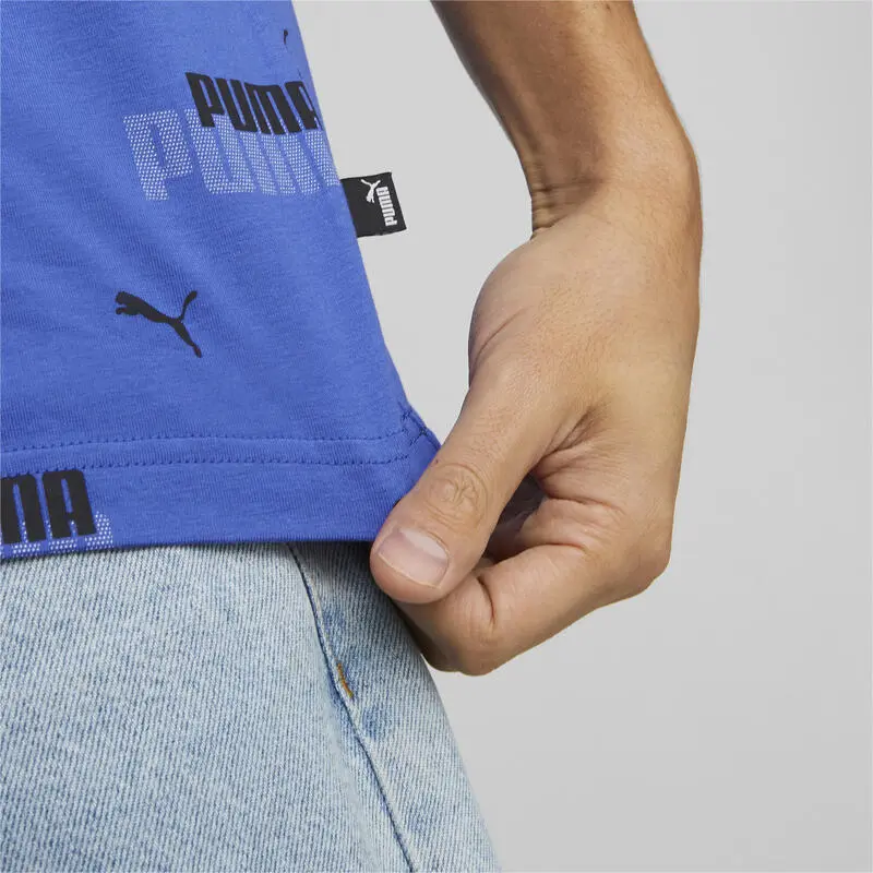 Camiseta Hombre Essentials+ Logo Power Printed PUMA - Imagen 3