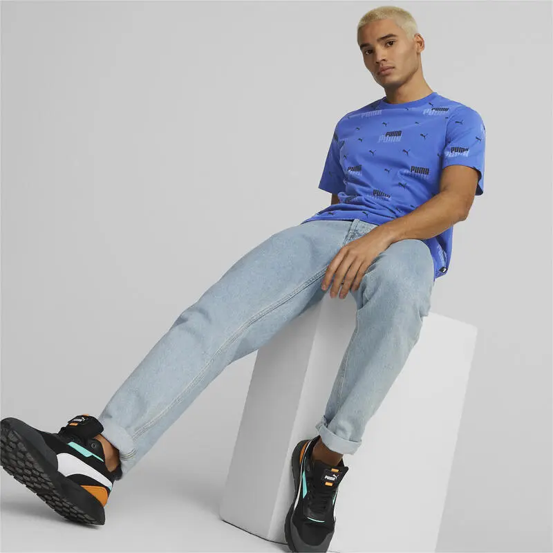 Camiseta Hombre Essentials+ Logo Power Printed PUMA - Imagen 4