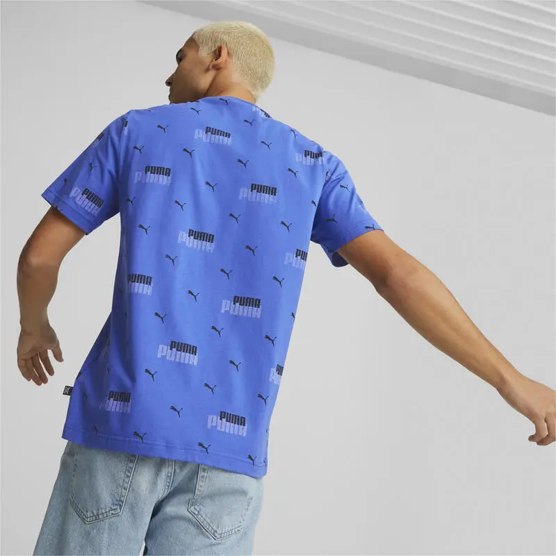 Camiseta Hombre Essentials+ Logo Power Printed PUMA - Imagen 5