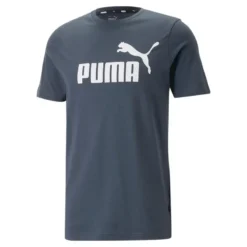 Camiseta Hombre Essentials Logo PUMA