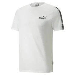 Camiseta Hombre PUMA Essentials+ Tape Blanco