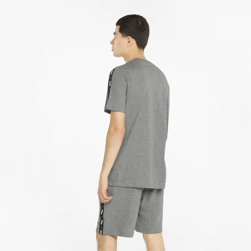 Camiseta Hombre PUMA Essentials+ Tape Gris - Imagen 3