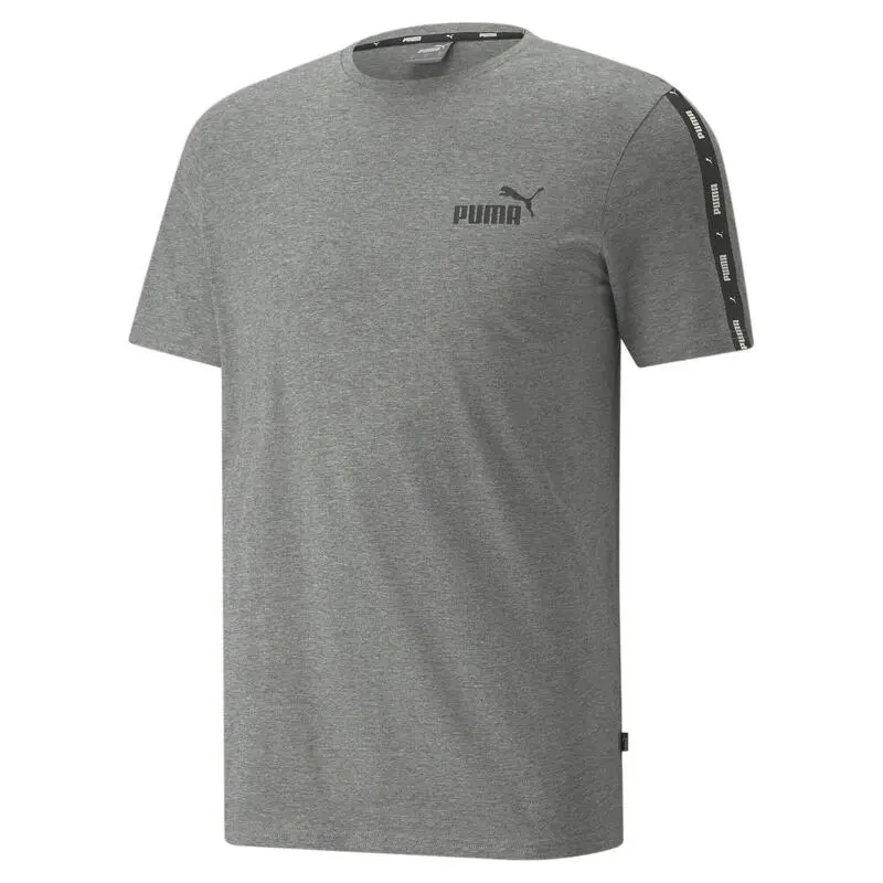 Camiseta Hombre PUMA Essentials+ Tape Gris