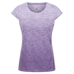 Regatta Camiseta Hyperdimension II Degradado Para Mujer Lila Pastel