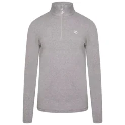 Regatta Camiseta Interior Deportiva De Jaspeada Para Mujer Gris Ceniza Jaspeada