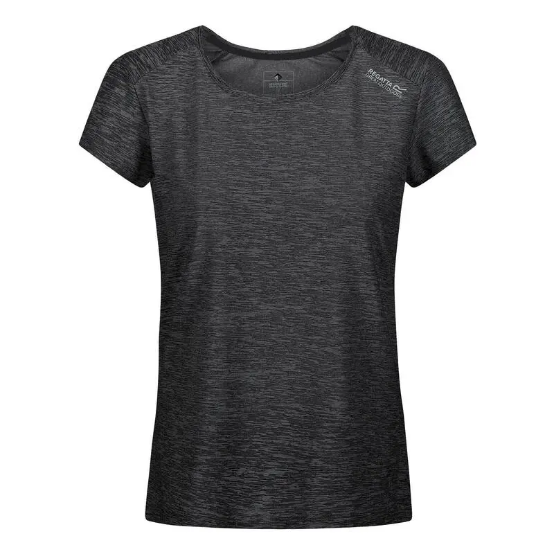 Regatta Camiseta Limonite V Para Mujer Negro