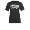 Camiseta Manga Corta Mujer Reebok Identity Floral Negro