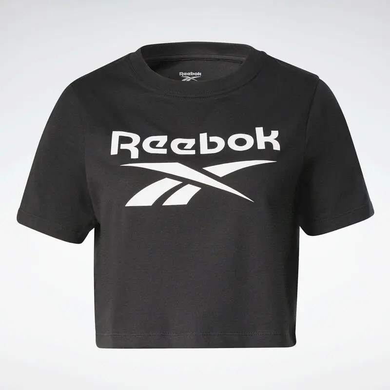 Camiseta Manga Corta Mujer Reebok Identity Negro - Imagen 2
