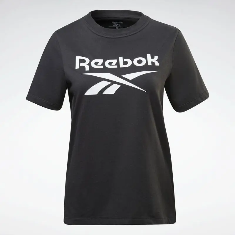 Camiseta Manga Corta Mujer Reebok Identity Negro - Imagen 2