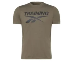 Camiseta Manga Corta Poliéster Reciclado Hombre Reebok Graphic Series Verde