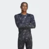 ADIDAS Camiseta Manga Larga Techfit Allover Print Training