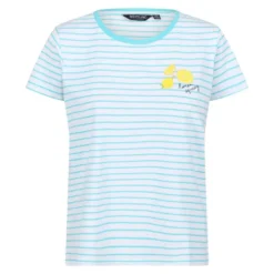 Regatta Camiseta Odalis De Rayas Para Mujer Marina