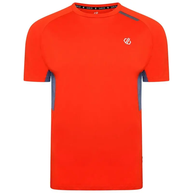 Dare 2b Camiseta Peerless II Logotipo De Reciclado Para Hombre Negro, Gris Ori贸n - Imagen 6