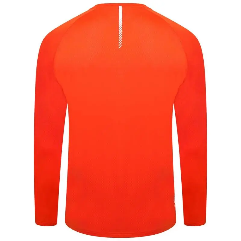 Dare 2b Camiseta Righteous II Montañismo De Manga Larga Para Hombre Salmón Quemado - Imagen 2