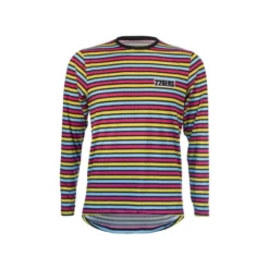 226ERS CAMISETA RUNNING JERSEY - HYDRAZERO STRIPES BLACK MANGA LARGA TALLA L