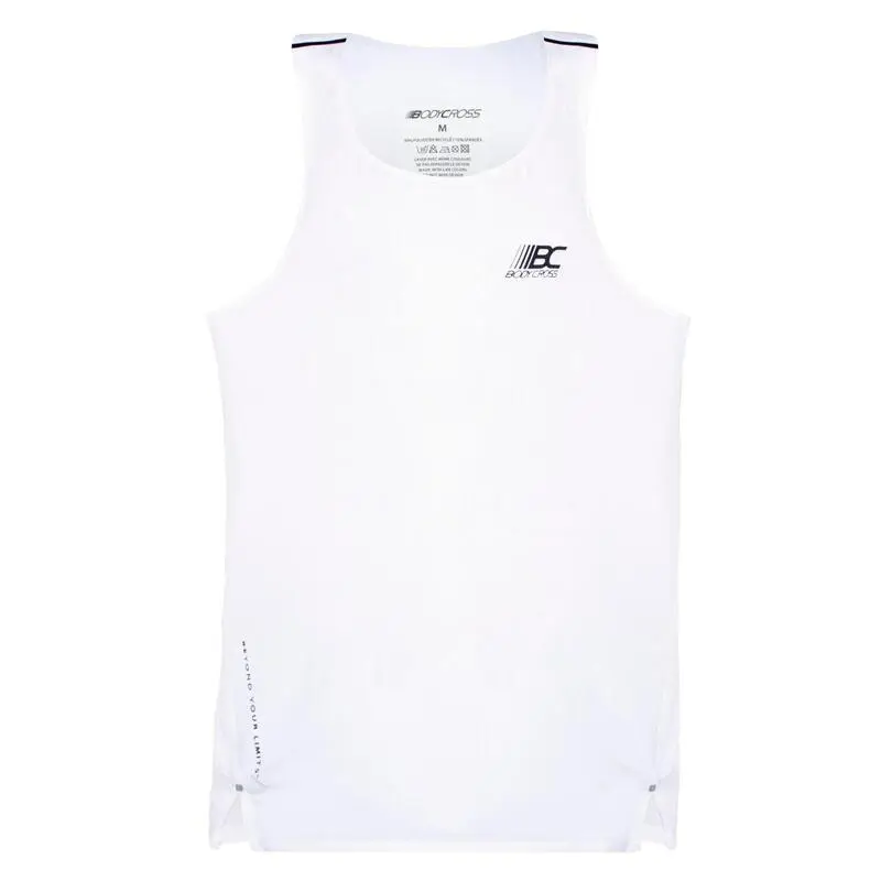BODYCROSS Camiseta Sin Mangas AINA Blanca - Imagen 2