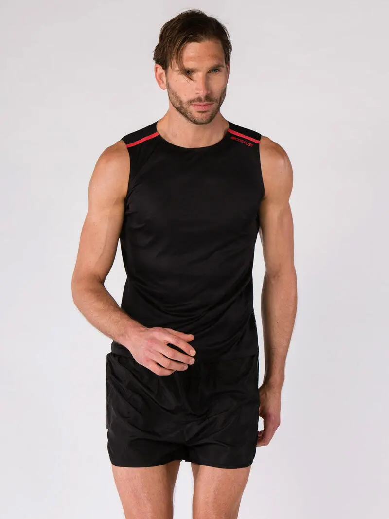 BODYCROSS Camiseta Sin Mangas Orwen Negro - Imagen 3