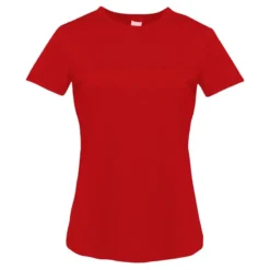 Regatta Camiseta Torino Para Mujer Señoera Rojo Clásico