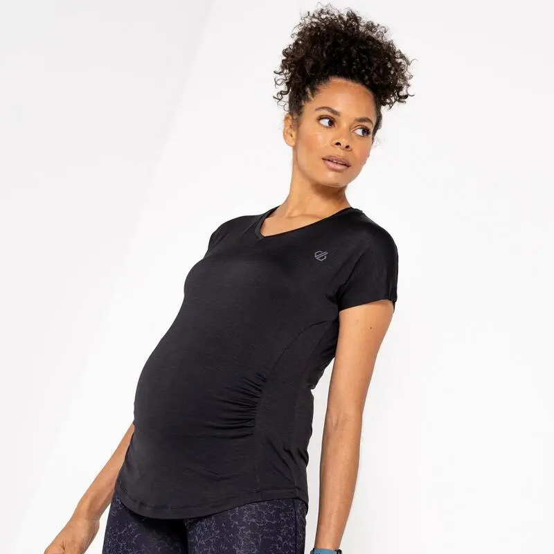 Dare 2b Camiseta Vigilant Maternidad Para Mujer Negro - Imagen 4