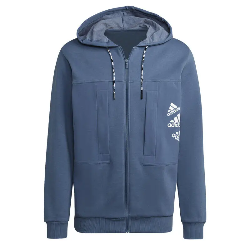 ADIDAS Chaqueta Con Capucha Essentials BrandLove Fleece - Imagen 2