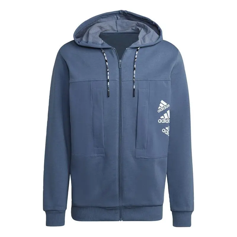 ADIDAS Chaqueta Con Capucha Essentials BrandLove Fleece - Imagen 3