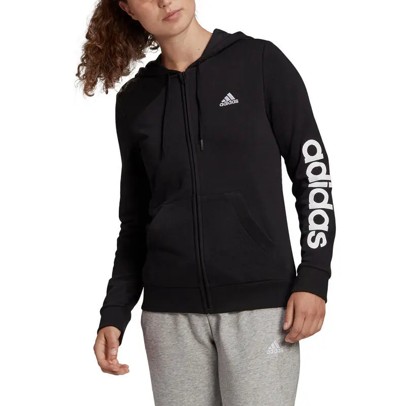 ADIDAS Chaqueta Con Capucha Essentials Logo - Imagen 5