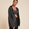 KIMJALY CHAQUETA M SHERPA YOGA GRIS OSCURO