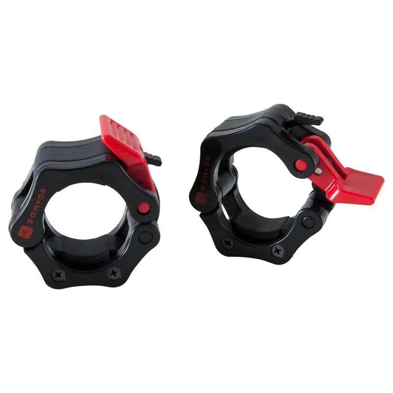 Cierre Bloqueador Discos Halterofilia Cross Training Musculaci贸n 50 Mm Domyos - Imagen 2