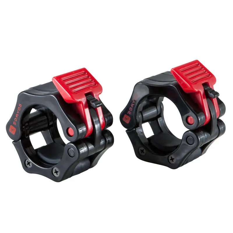 Cierre Bloqueador Discos Halterofilia Cross Training Musculaci贸n 50 Mm Domyos