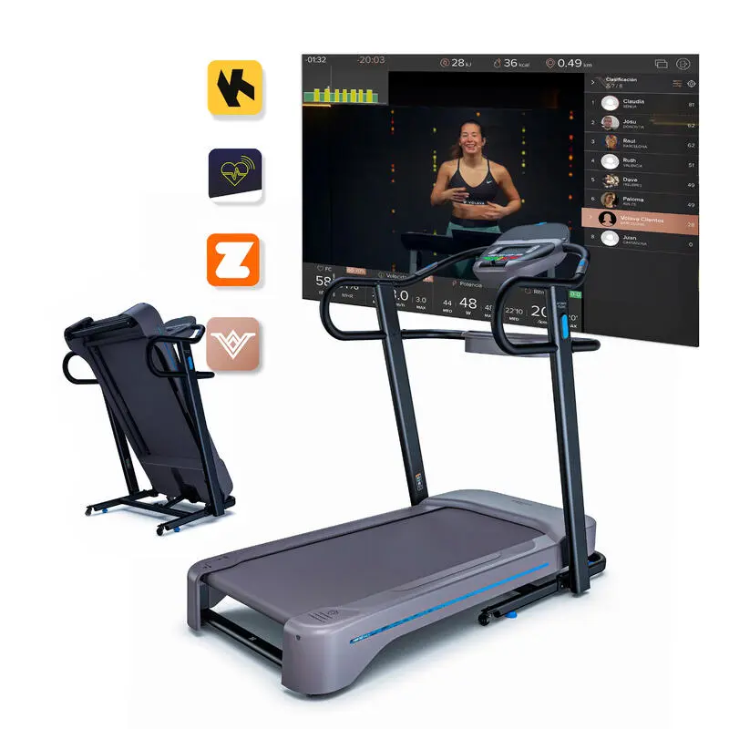 Domyos Cinta Caminar Inclinable W900 Bluetooth 10 Km/h, 50 × 120 Cm - Imagen 2