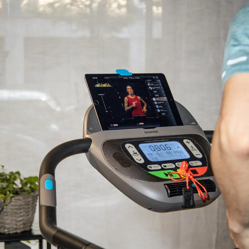 Domyos Cinta Caminar Inclinable W900 Bluetooth 10 Km/h, 50 × 120 Cm - Imagen 3