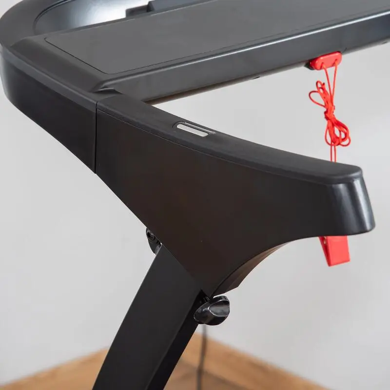 Cinta De Correr Plegable Con 12 Programas HOMCOM 153x77x124 Cm Negro - Imagen 4