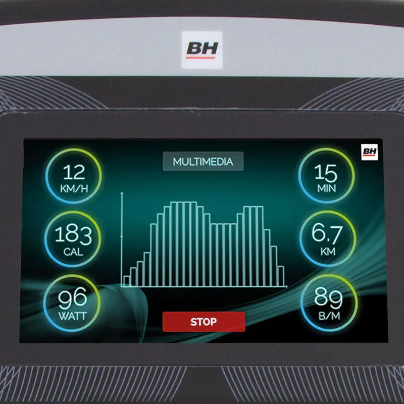 BH Fitness Cinta De Correr RC09 TFT G6180TFT Uso Intensivo + Banco ATLANTA G59X - Imagen 2