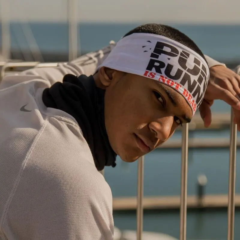 WIND X-TREME Cinta De Pelo Running HEADBAND RUN OR DIE - Imagen 2