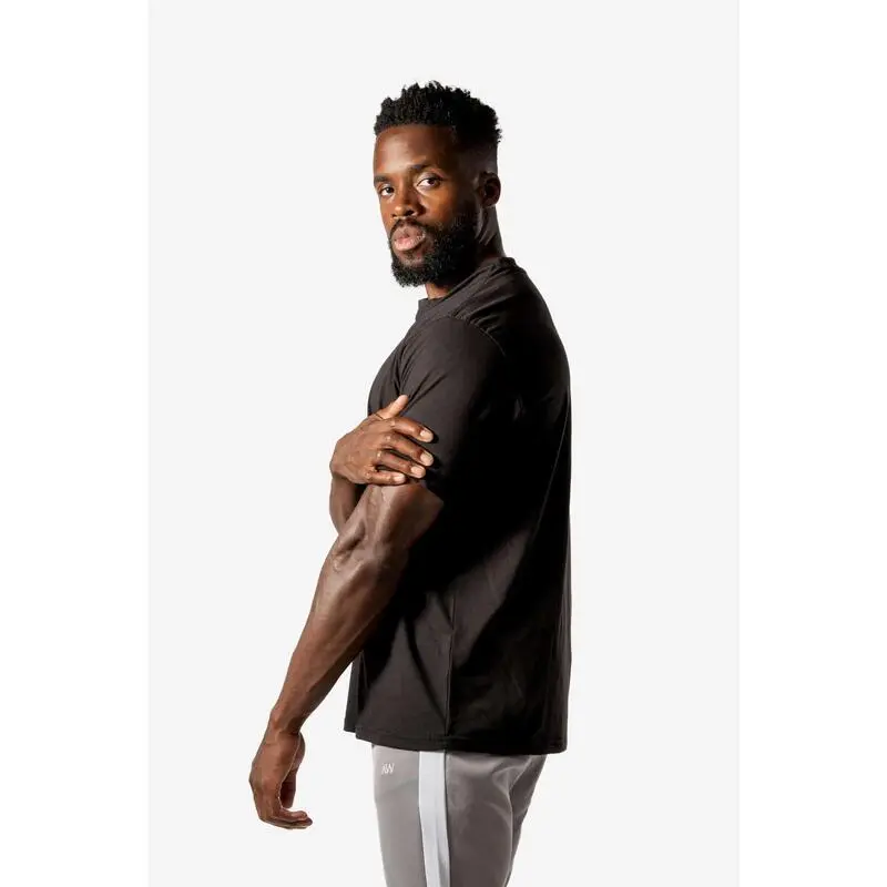 AESTHETIC WOLF Core Camiseta - Fitness - Hombre - Negro - Imagen 3