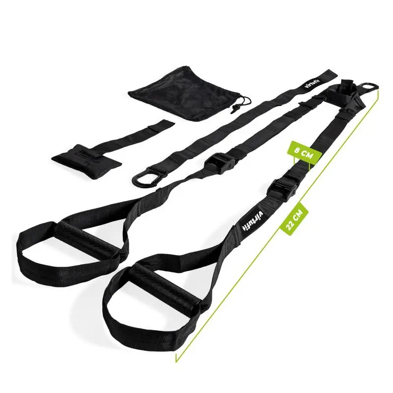 Virtufit Correas De Suspensión - Negro - Pro Con Bolsa De Almacenamiento - Imagen 5