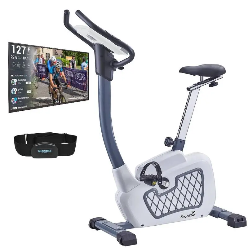 SKANDIKA Ergómetro/Bicicleta Estática - Wiry - Fitness - Soporte Para Tablet - Imagen 6