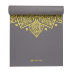 Gaiam Esterilla De Yoga - 6 Mm - Reloj De Sol Citron