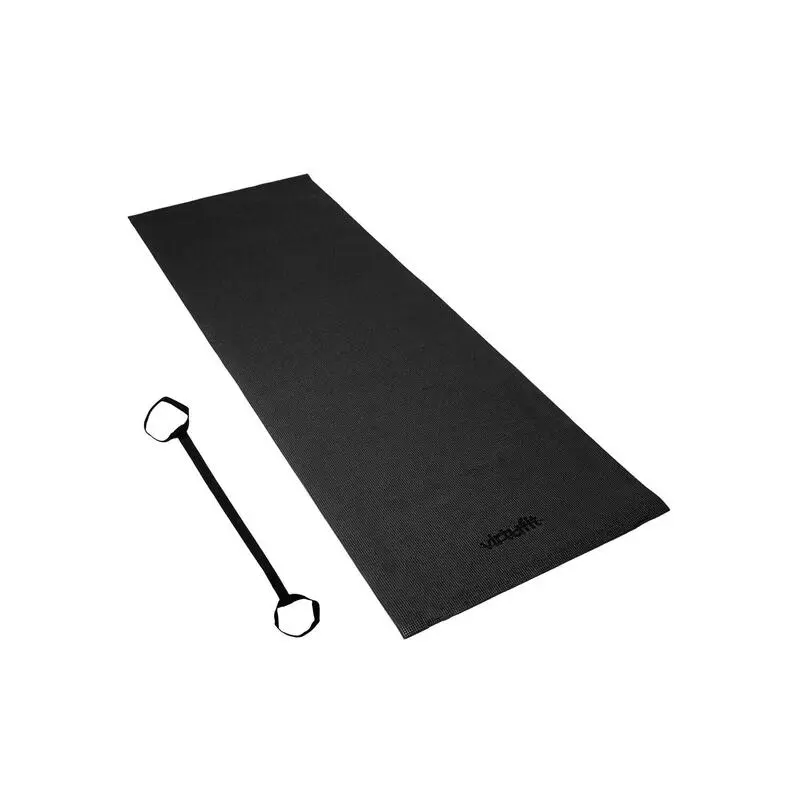Virtufit Esterilla De Yoga Con Cordón - 183 X 61 X 0,3 Cm - Negro - Imagen 3