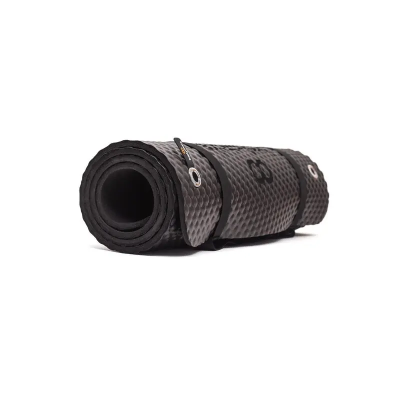 BOOTYMATS Esterilla Multifunci贸n Para Ejercicios De Fitness Y Pilates. 160x60cm. Negro - Imagen 2