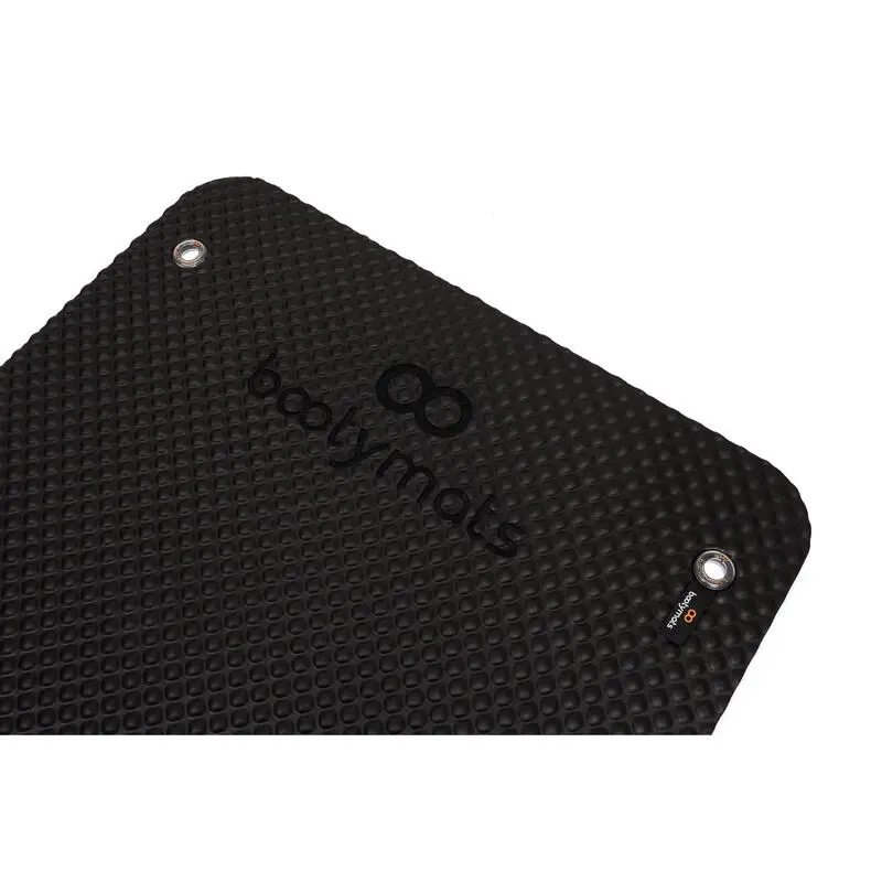 BOOTYMATS Esterilla Multifunci贸n Para Ejercicios De Fitness Y Pilates. 160x60cm. Negro - Imagen 4