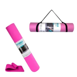 Esterilla Yoga 188x61 Cm 7 Mm Grosor Fitness Tech Rosa