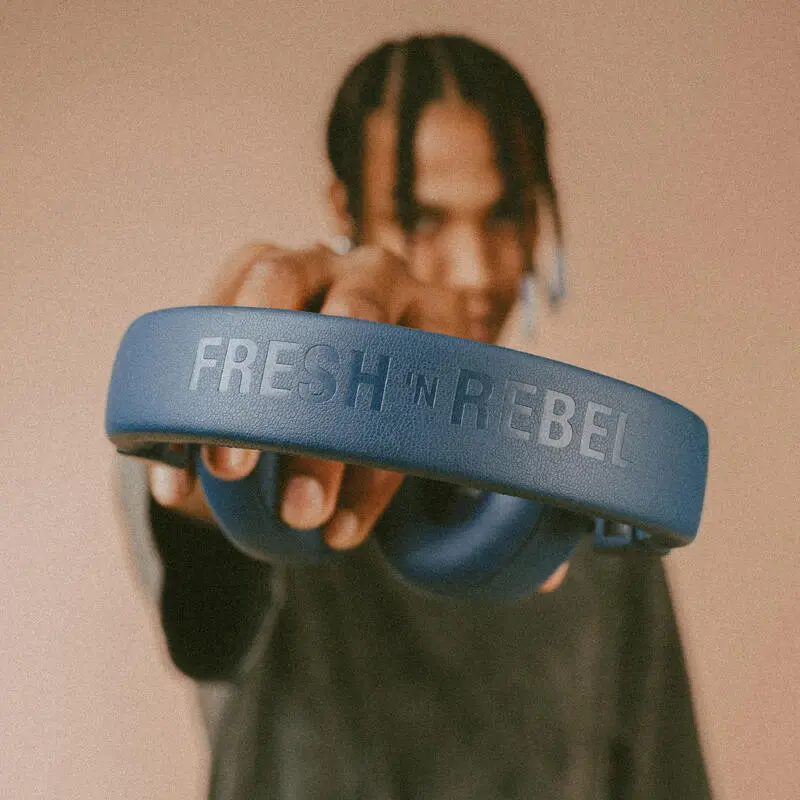 FRESH N´ REBEL Fresh'N Rebel Cult Cascos Inalámbricos Steel Blue - Imagen 4