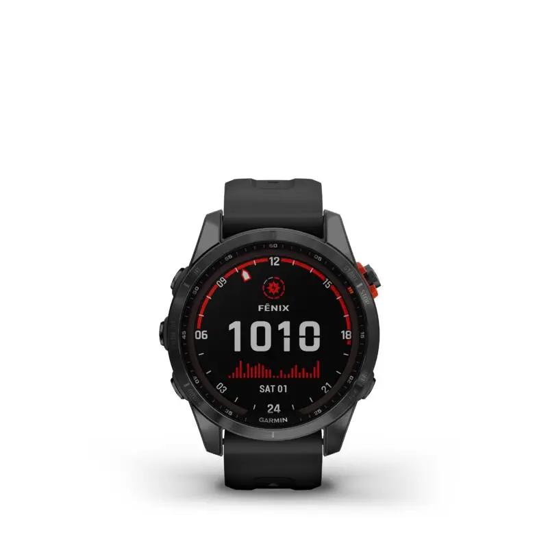 Garmin Fénix 7S Solar Reloj GPS Pulsómetro Muñeca Gris Negro - Imagen 5