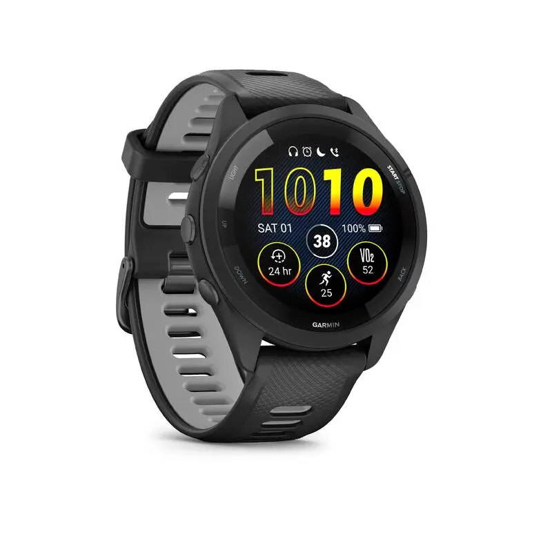 Garmin Forerunner 265 Music Reloj GPS Inteligente Negro Gris