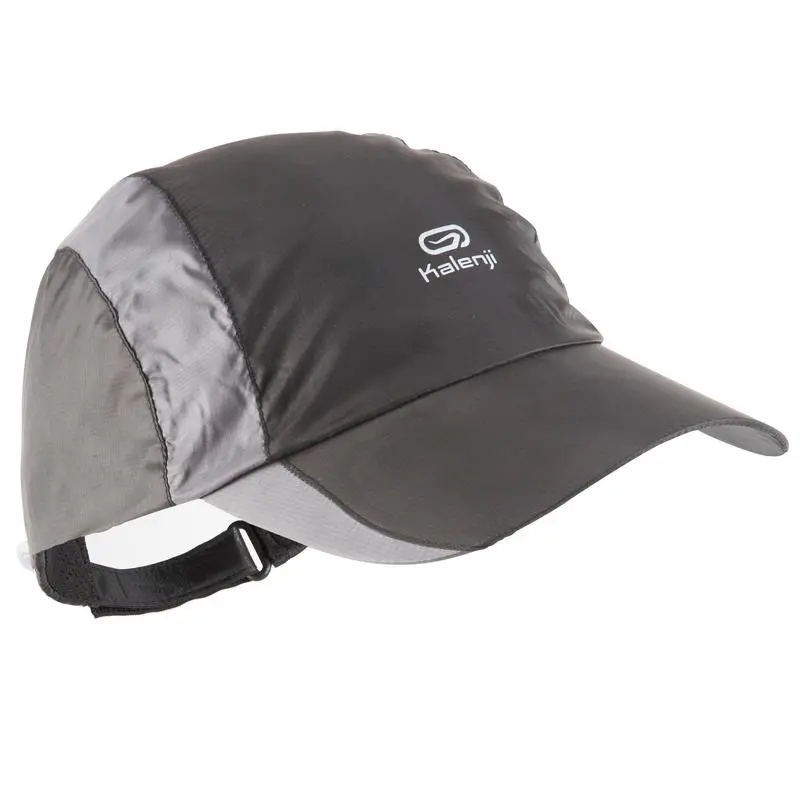 Kalenji GORRA DE RUNNING LLUVIA NEGRO AJUSTABLE 55-63 Cm