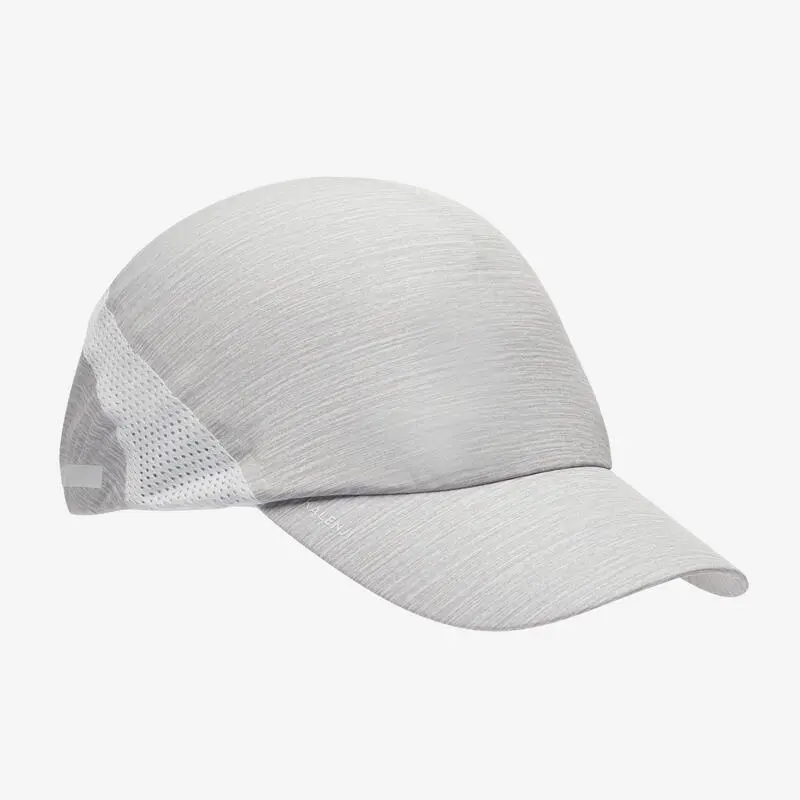 Kalenji Gorra Running Hombre/Mujer Gris Claro Ajustable - Imagen 5