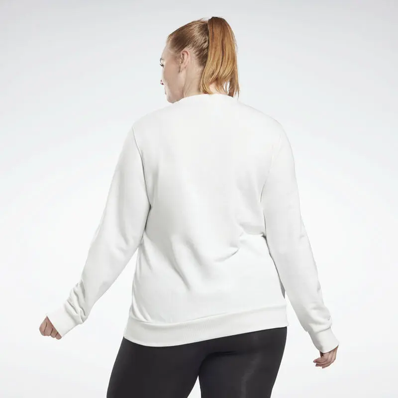 Jersey De Cuello Redondo Reebok Identity Logo French Terry (talla Grande) - Imagen 4